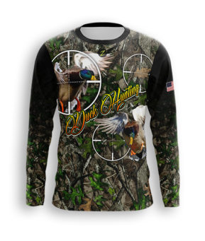 duck hunting long sleeve shirt